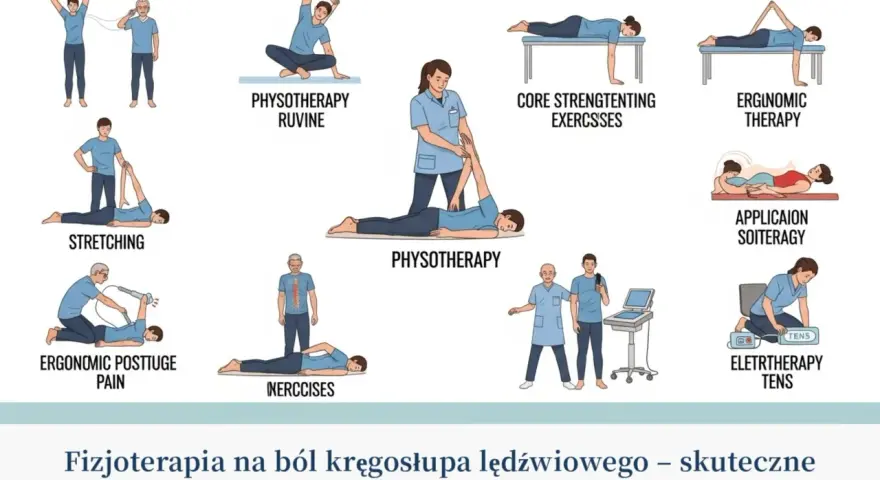 Ból lędźwi? Skuteczne ćwiczenia na kręgosłup lędźwiowy w domu