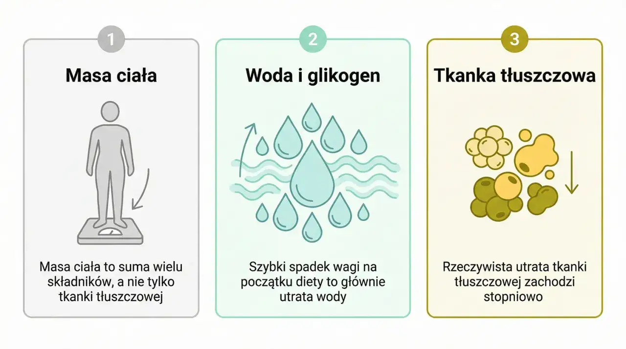 realistyczne tempo odchudzania grafika