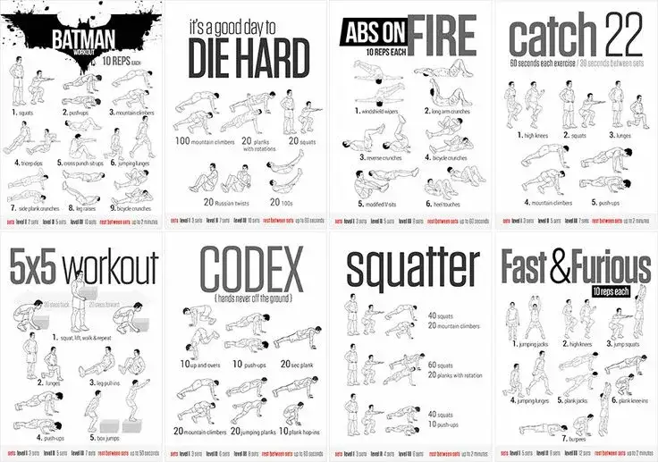 ćwiczenia crossfit bez sprzętu w domu