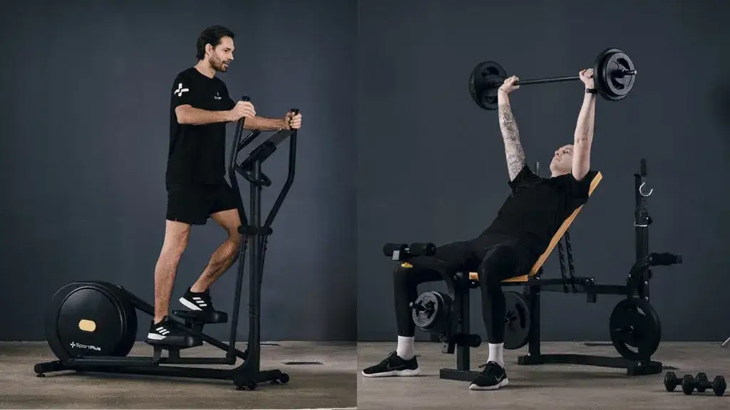 Porównanie spalania kalorii trening siłowy i cardio