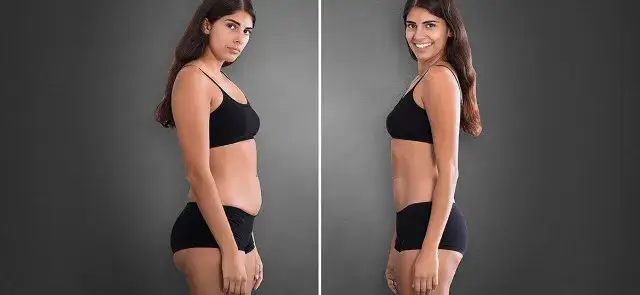 transformacja sylwetki crossfit przed po